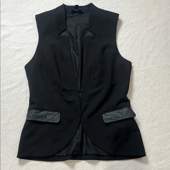 Nicole by Nicole Miller Jackets & Blazers - Nicole by Nicole Miller Sleeveless Blazer Vest | Black | Size